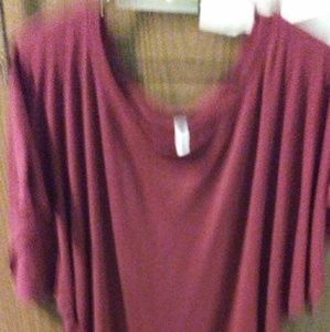 Off the shoulder shirt